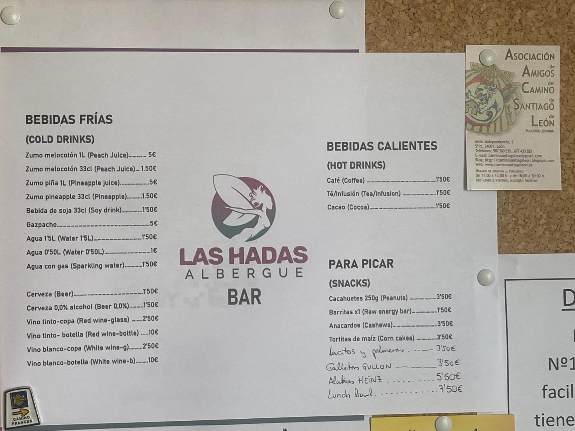 Las Hadas Albergue -Solo Para Peregrinos - Vegano -Bar Reliegos Exterior foto